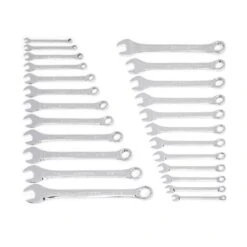 Husky SAE/MM Combination Wrench Set (24-Piece) -Husky Shop husky wrench sets hcw24pcsm 05 c3 1000