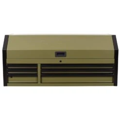 Husky Heavy Duty 52 In. W 6-Drawer Matte Army Green Top Tool Chest -Husky Shop matte army green husky top tool chests h52ch6hdv4army 1d 1000