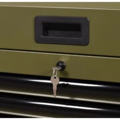 Husky Heavy Duty 52 In. W 6-Drawer Matte Army Green Top Tool Chest -Husky Shop matte army green husky top tool chests h52ch6hdv4army c3 1000