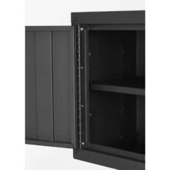 Husky 56 In. W X 27.6 In. D 10-Drawer Matte Black Heavy-Duty Mobile Workbench With Pegboard And Top Cabinets -Husky Shop matte black husky mobile workbenches h56ultwsmb 1f 1000