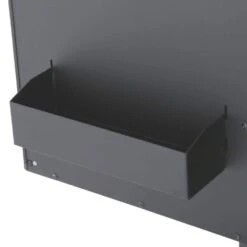 Husky 61 In. W X 26 In. D Heavy Duty 10-Drawer 1-Door Mobile Workbench With Hardwood Top, Pegboard And Shelf In Matte Black -Husky Shop matte black husky mobile workbenches hotc6110bb1m 44 1000