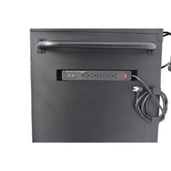 Husky HD 46 In. Wide 24.5 In. Deep 12-Drawer Tool Chest And Rolling Cab Set, Matte Black -Husky Shop matte black husky tool chest combos hotc4612bb1s 76 1000