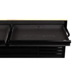 Husky Tool Storage 61 In. W X 23 In. D Heavy Duty Top Tool Chest With Riser -Husky Shop matte black husky top tool chests 61hutch 44 1000