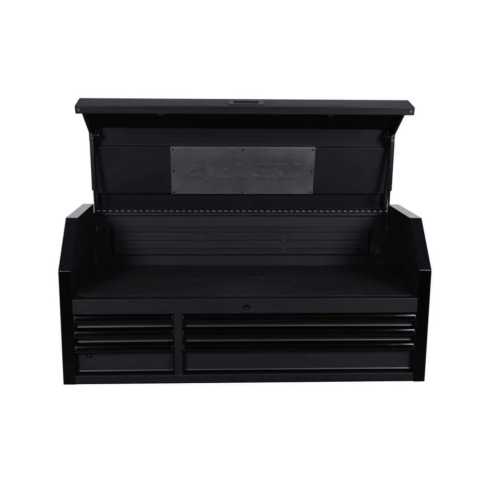 Husky Tool Storage 52 In. W Heavy Duty Matte Black Top Tool Chest 4 Husky Tool Storage 52 In. W Heavy Duty Matte Black Top Tool Chest - Image 4