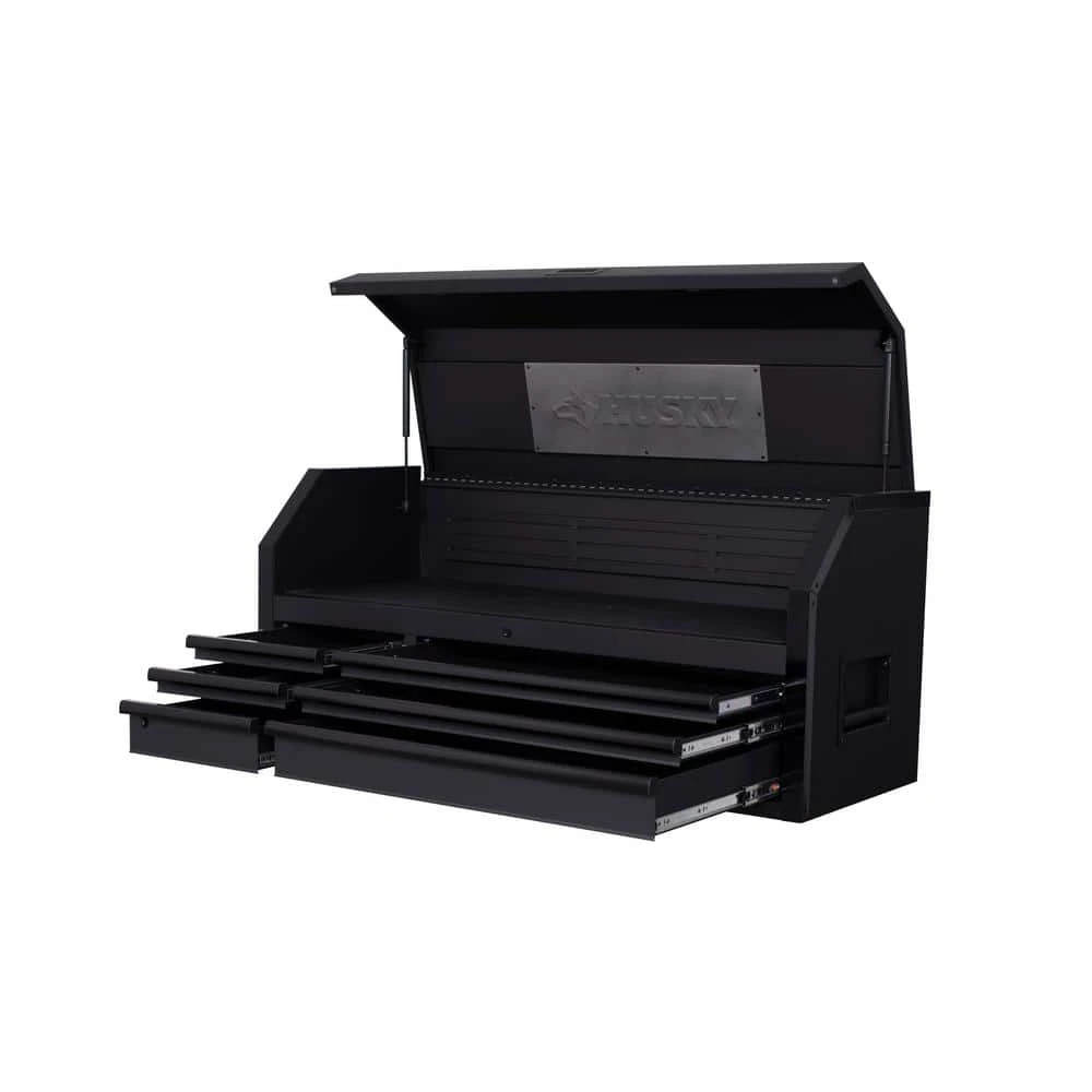 Husky Tool Storage 52 In. W Heavy Duty Matte Black Top Tool Chest 3 Husky Tool Storage 52 In. W Heavy Duty Matte Black Top Tool Chest - Image 3