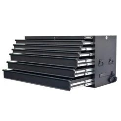 Husky HD 62 In. Wide X 24 In Deep Modular 6-Drawer Top Chest, Matte Black -Husky Shop matte black husky top tool chests hotc6206bb1u 77 1000