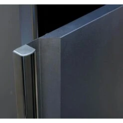 Husky Regular Duty Welded 24-Gauge Steel 2-Door Garage Base Cabinet In Black (24 In. W X 33 In. H X 16 In. D) 18 Husky Regular Duty Welded 24-Gauge Steel 2-Door Garage Base Cabinet In Black (24 In. W X 33 In. H X 16 In. D) -Husky Shop matte black powder coating husky free standing cabinets h24bc2door 4f 1000