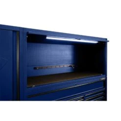 Husky Heavy-Duty 61 In. W Top Chest Hutch, Matte Blue 6 Husky Heavy-Duty 61 In. W Top Chest Hutch, Matte Blue -Husky Shop matte blue husky side tool cabinets lockers hotc8010bl1u 4f 1000