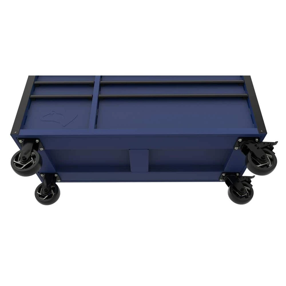 Husky Heavy-Duty 52 In. W 15-Drawer Matte Blue Steel Rolling Tool Chest Combo 5 Husky Heavy-Duty 52 In. W 15-Drawer Matte Blue Steel Rolling Tool Chest Combo - Image 5