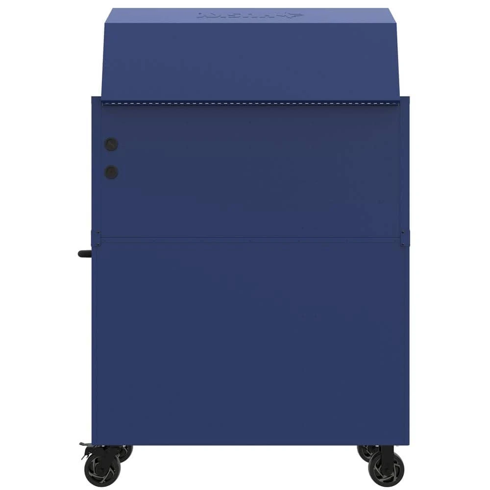 Husky Heavy-Duty 52 In. W 15-Drawer Matte Blue Steel Rolling Tool Chest Combo 6 Husky Heavy-Duty 52 In. W 15-Drawer Matte Blue Steel Rolling Tool Chest Combo - Image 6