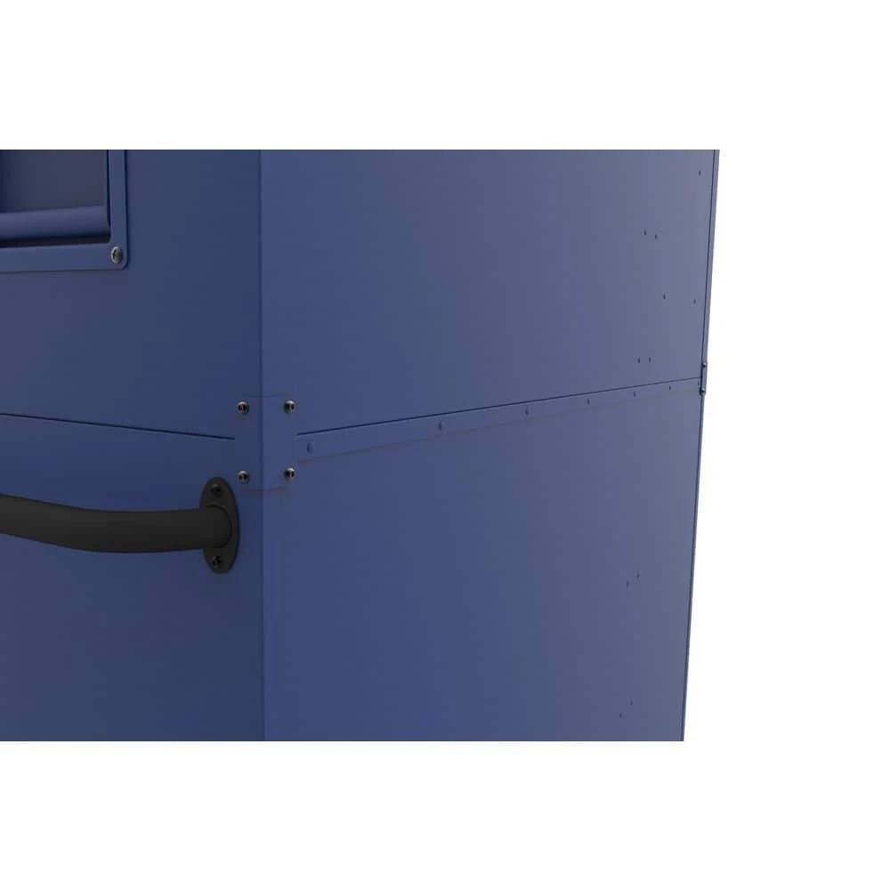 Husky Heavy-Duty 52 In. W 15-Drawer Matte Blue Steel Rolling Tool Chest Combo 12 Husky Heavy-Duty 52 In. W 15-Drawer Matte Blue Steel Rolling Tool Chest Combo - Image 12