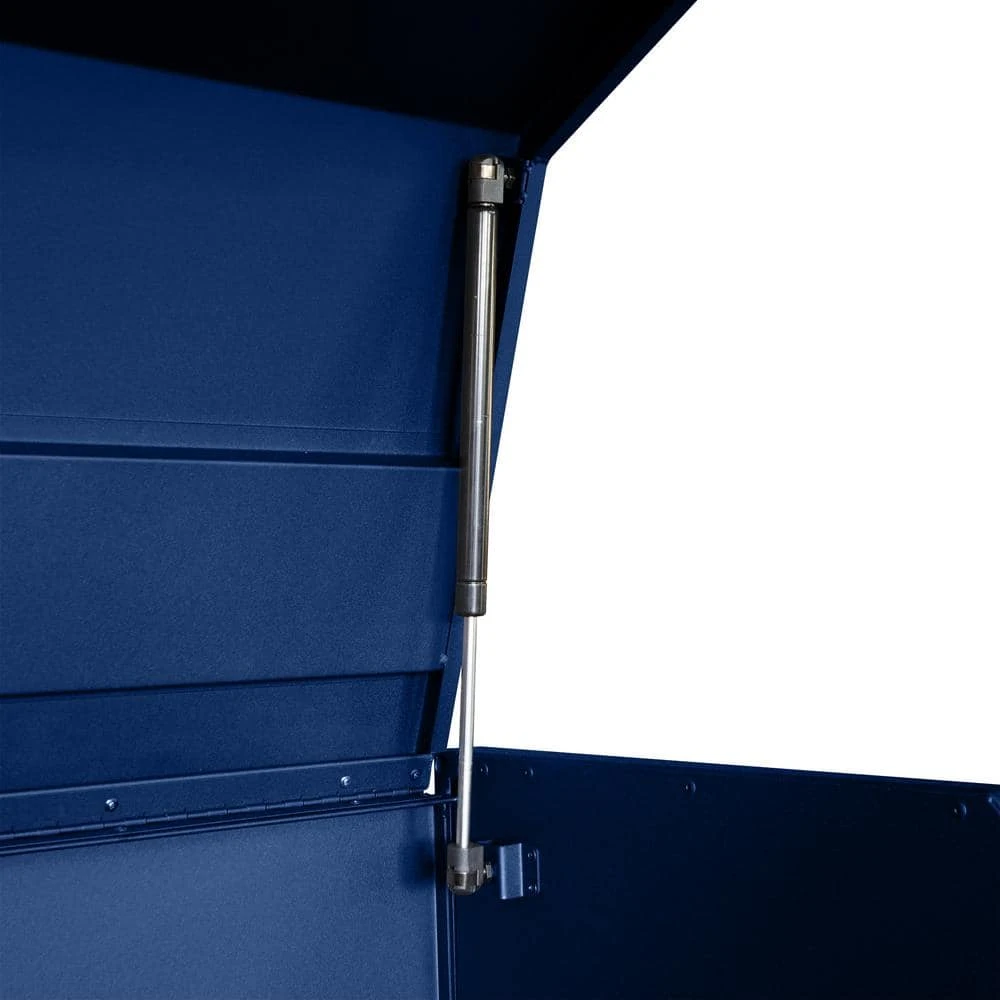 Husky 56 In. W X 22 In. D Heavy Duty 23-Drawer Combination Rolling Tool Chest And Top Tool Cabinet Set In Matte Blue 9 Husky 56 In. W X 22 In. D Heavy Duty 23-Drawer Combination Rolling Tool Chest And Top Tool Cabinet Set In Matte Blue - Image 9