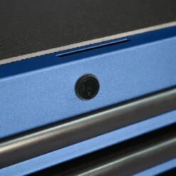 Husky 56 In. W X 22 In. D Heavy Duty 23-Drawer Combination Rolling Tool Chest And Top Tool Cabinet Set In Matte Blue 22 Husky 56 In. W X 22 In. D Heavy Duty 23-Drawer Combination Rolling Tool Chest And Top Tool Cabinet Set In Matte Blue -Husky Shop matte blue with black finishes husky tool chest combos hotc5623bl2s 44 1000