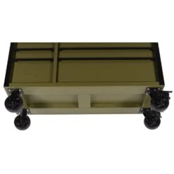 Husky Heavy Duty 52 In. W 9-Drawer Matte Army Green Rolling Tool Cabinet -Husky Shop matte gray husky tool cabinets h52tr9hdv4army 1d 1000