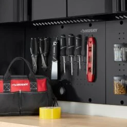 Husky 2-Pack Steel Pegboard Set In Black (24 In. W X 16 In. H) For Regular Duty Welded Steel Garage Storage System 7 Husky 2-Pack Steel Pegboard Set In Black (24 In. W X 16 In. H) For Regular Duty Welded Steel Garage Storage System -Husky Shop matte husky pegboards g2400ap us 31 1000