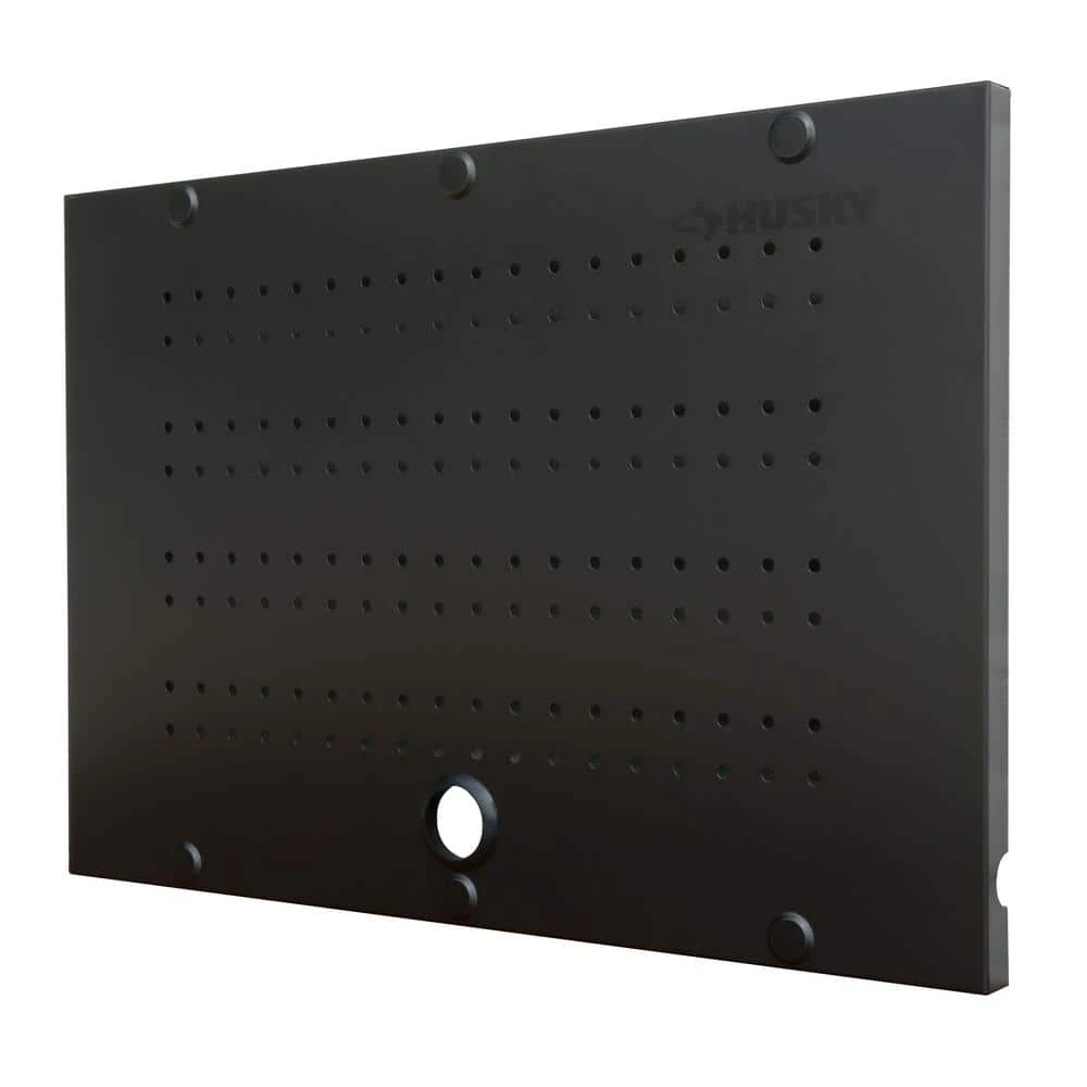 Husky 2-Pack Steel Pegboard Set In Black (24 In. W X 16 In. H) For Regular Duty Welded Steel Garage Storage System 1 Husky 2-Pack Steel Pegboard Set In Black (24 In. W X 16 In. H) For Regular Duty Welded Steel Garage Storage System