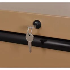 Husky Heavy Duty 52 In. W 9-Drawer Matte Tan Rolling Tool Cabinet -Husky Shop matte tan husky tool cabinets h52tr9hdv4tan c3 1000