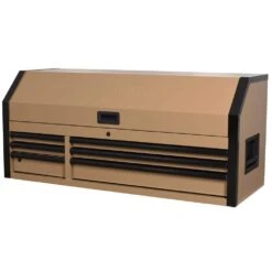 Husky Heavy Duty 52 In. W 6-Drawer Matte Tan Top Tool Chest -Husky Shop matte tan husky top tool chests h52ch6hdv4tan 66 1000