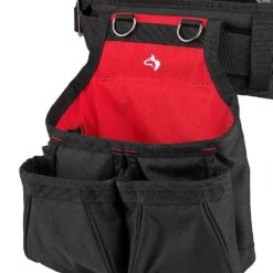 Husky Contractors 2-Bag Work Tool Belt With Suspenders -Husky Shop multi colored husky tool belts hd00166 1d 1000