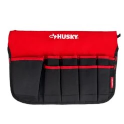 Husky 12 In. 30 Pocket Heavy Duty Bucket Jockey 5 Gallon In-Bucket Storage Tool Bag -Husky Shop red black husky tool bags hd10030 th 4f 1000