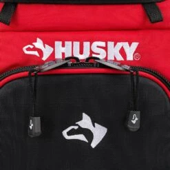 Husky 9 In. Job Site Lunch Box Cooler Bag -Husky Shop red black husky tool bags hd50100 th 44 1000