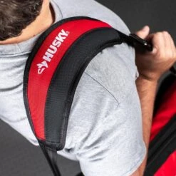 Husky 3.5 In. Detachable Padded Tool Bag Shoulder Strap -Husky Shop red black husky tool bags hd50300 th 1f 1000
