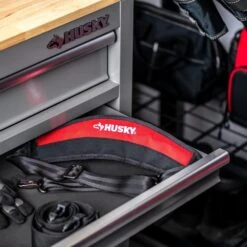 Husky 3.5 In. Detachable Padded Tool Bag Shoulder Strap -Husky Shop red black husky tool bags hd50300 th 44 1000