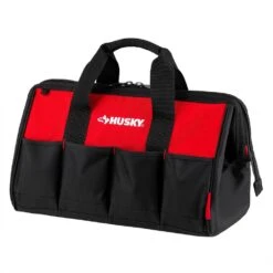 Husky 18 In. 14 Pocket Zippered Tool Bag -Husky Shop red black husky tool bags hd60018 th 77 1000