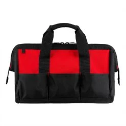 Husky 18 In. 14 Pocket Zippered Tool Bag -Husky Shop red black husky tool bags hd60018 th c3 1000