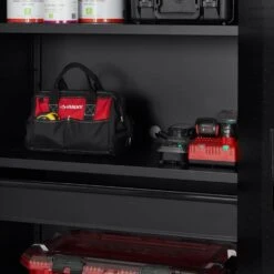 Husky 18 In., 15 In. And 12 In. Tool Bag Combo -Husky Shop red black husky tool bags hd60258a th fd 1f 1000