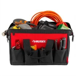 Husky 18 In., 15 In. And 12 In. Tool Bag Combo -Husky Shop red black husky tool bags hd60258a th fd 77 1000