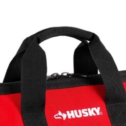 Husky 18 In., 15 In. And 12 In. Tool Bag Combo -Husky Shop red black husky tool bags hd60258a th fd c3 1000