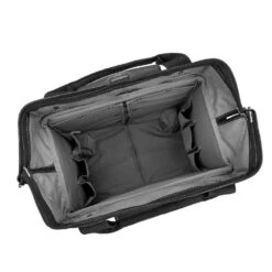 Husky 14 In. Rolling Tool Bag With Stackable 12 In. Tool Bag -Husky Shop red black husky tool bags hd650142 th bd 4f 1000