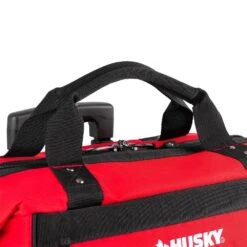 Husky 18 In. 18 Pocket Rolling Tool Bag -Husky Shop red black husky tool bags hd65018 th 44 1000