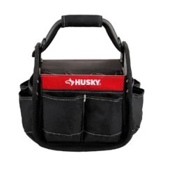 Husky 10 In. 15 Pocket Open Top Tool Bag