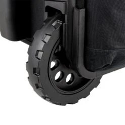 Husky 18 In. Rolling Open Tote Tool Bag With Extended Handle -Husky Shop red black husky tool bags hdroller th 66 1000