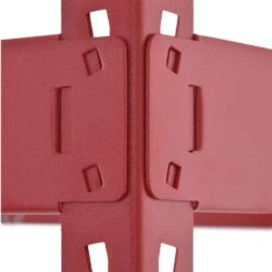 Husky 5-Tier Heavy Duty Boltless Steel Garage Storage Shelving Unit In Red (48 In. W X 78 In. H X 24 In. D) -Husky Shop red husky freestanding shelving units n2r482478w5r 44 1000