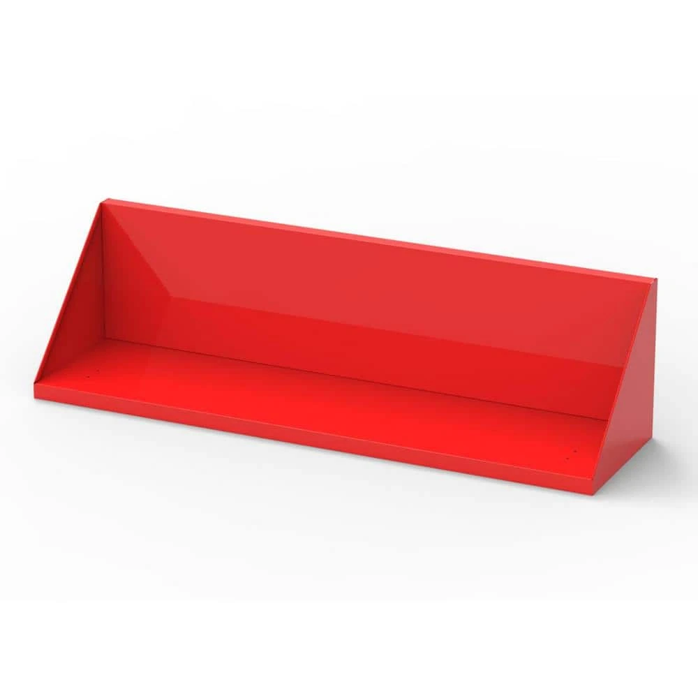 Husky Steel Garage Wall Shelf In Red (24 In. W X 9 In. H X 9 In. D) 1 Husky Steel Garage Wall Shelf In Red (24 In. W X 9 In. H X 9 In. D)