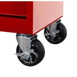 Husky Standard-Duty 27 In. W X 18 In. D 5-Drawer Red Rolling Tool Cabinet -Husky Shop red husky tool cabinets h27tr5red 76 1000