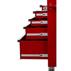 Husky Standard-Duty 27 In. W X 18 In. D 5-Drawer Red Rolling Tool Cabinet -Husky Shop red husky tool cabinets h27tr5red fa 1000