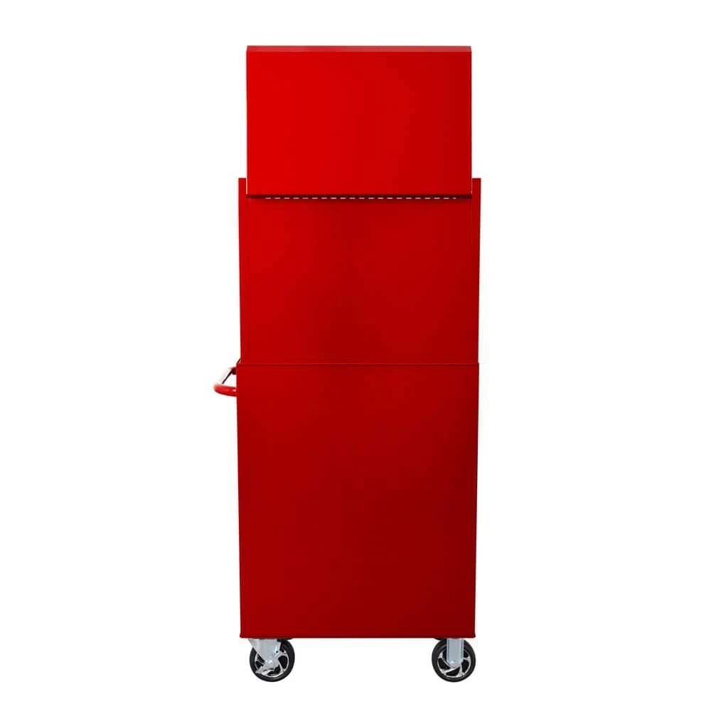 Husky Tool Storage 27 In. W X 18 In. D Standard Duty Red Rolling Tool Chest Combo 6 Husky Tool Storage 27 In. W X 18 In. D Standard Duty Red Rolling Tool Chest Combo - Image 6