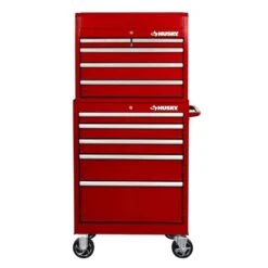 Husky Tool Storage 27 In. W X 18 In. D Standard Duty Red Rolling Tool Chest Combo 16 Husky Tool Storage 27 In. W X 18 In. D Standard Duty Red Rolling Tool Chest Combo -Husky Shop red husky tool chest combos h27ch5tr5red a0 1000