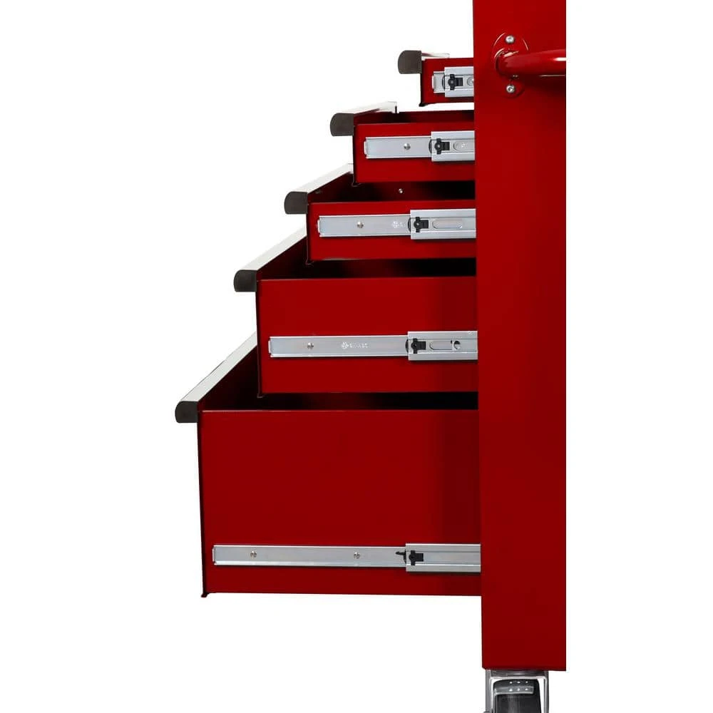 Husky Tool Storage 27 In. W X 18 In. D Standard Duty Red Rolling Tool Chest Combo 11 Husky Tool Storage 27 In. W X 18 In. D Standard Duty Red Rolling Tool Chest Combo - Image 11