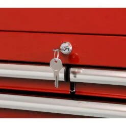Husky 26 In. W X 16 In. D 5-Drawer Red Top Tool Chest -Husky Shop red husky top tool chests h26ch5red 1f 1000