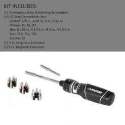 Husky Continuous Drive Ratcheting Screwdriver Set (18-piece) -Husky Shop screwdriver sets 00014 a0 1000