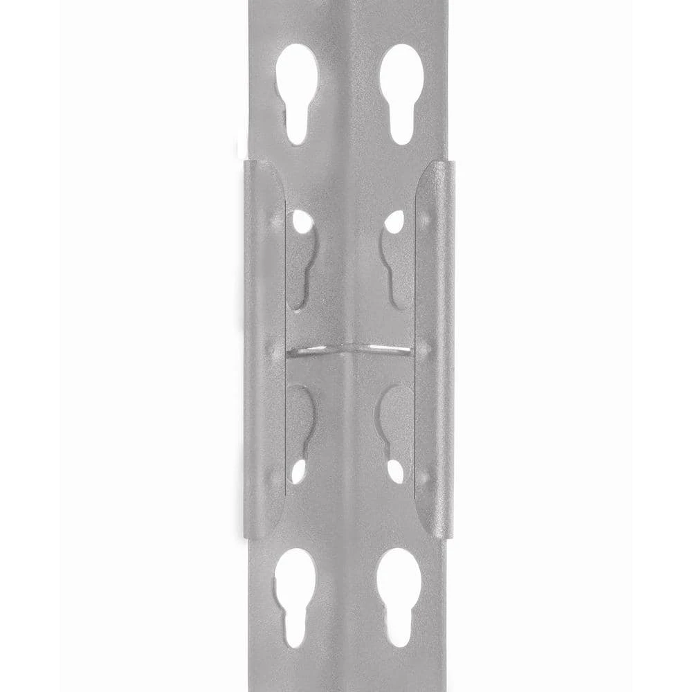 Husky 4-Tier Heavy Duty Steel Garage Storage Shelving Unit In Silver (36 In. W X 72 In. H X 18 In. D) 10 Husky 4-Tier Heavy Duty Steel Garage Storage Shelving Unit In Silver (36 In. W X 72 In. H X 18 In. D) - Image 10