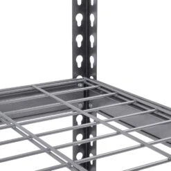 Husky 4-Tier Heavy Duty Steel Garage Storage Shelving Unit In Silver (36 In. W X 72 In. H X 18 In. D) 19 Husky 4-Tier Heavy Duty Steel Garage Storage Shelving Unit In Silver (36 In. W X 72 In. H X 18 In. D) -Husky Shop silver husky freestanding shelving units mr361872w4 c3 1000