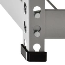 Husky 4-Tier Heavy Duty Steel Garage Storage Shelving Unit In Silver (36 In. W X 72 In. H X 18 In. D) 23 Husky 4-Tier Heavy Duty Steel Garage Storage Shelving Unit In Silver (36 In. W X 72 In. H X 18 In. D) -Husky Shop silver husky freestanding shelving units mr361872w4 fa 1000