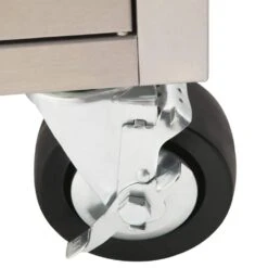 Husky 72 In. W X 18 In. D Heavy Duty 8-Drawer 1-Door Mobile Workbench Tool Chest With Solid Wood Top In Stainless Steel -Husky Shop stainless steel with silver trim husky mobile workbenches hyls 7208 1d 1000