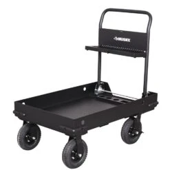 Husky 38 In. W All-Terrain Folding Tool Cart